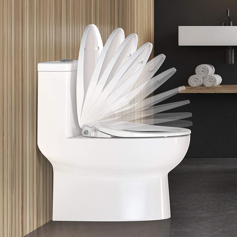 SANIWISE Bidet Toilet Seat F10 for Elongated Toilets