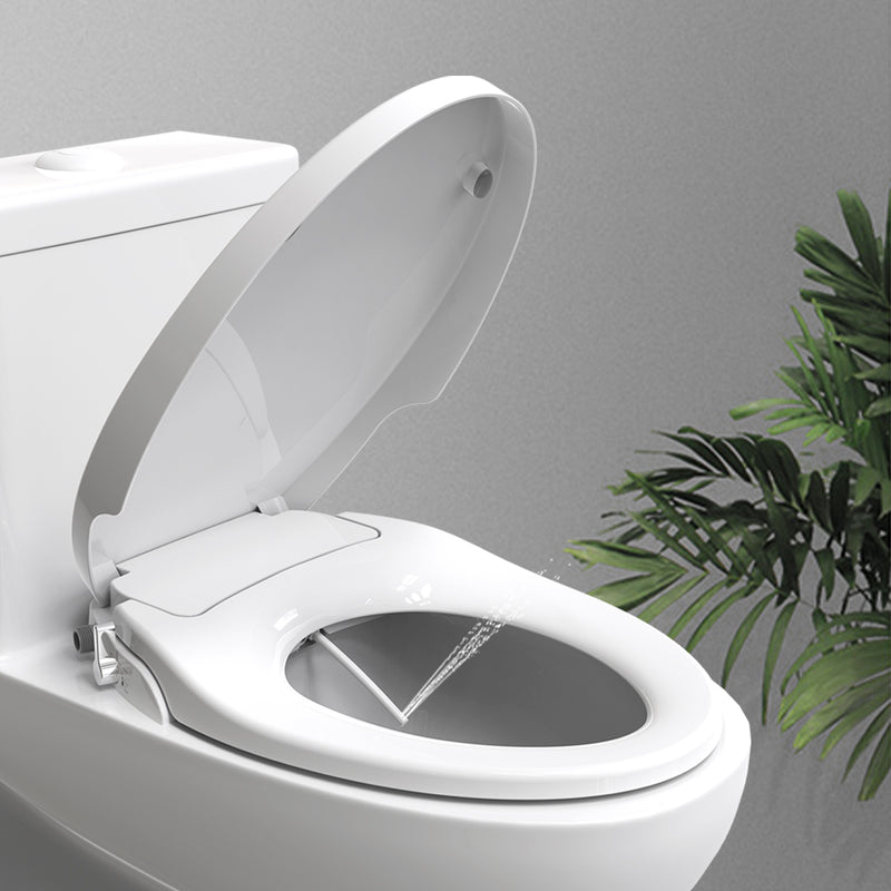 Forsvinde udtrykkeligt betyder SANIWISE Non-electric Bidet Toilet Seat for Elongated Toilets, Dual  Nozzles, Soft Close Lid, Adjustable Spary – Saniwise